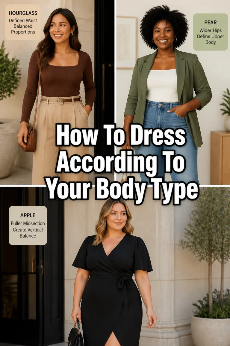 👗 How To Dress According To Your Body Type