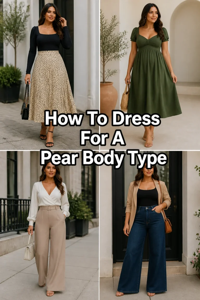 🍐 How To Dress For A Pear Body Type