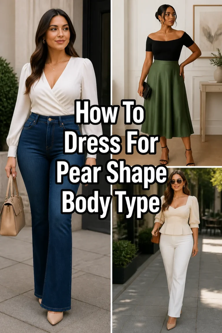 🍐 How To Dress For Pear Shape Body Type