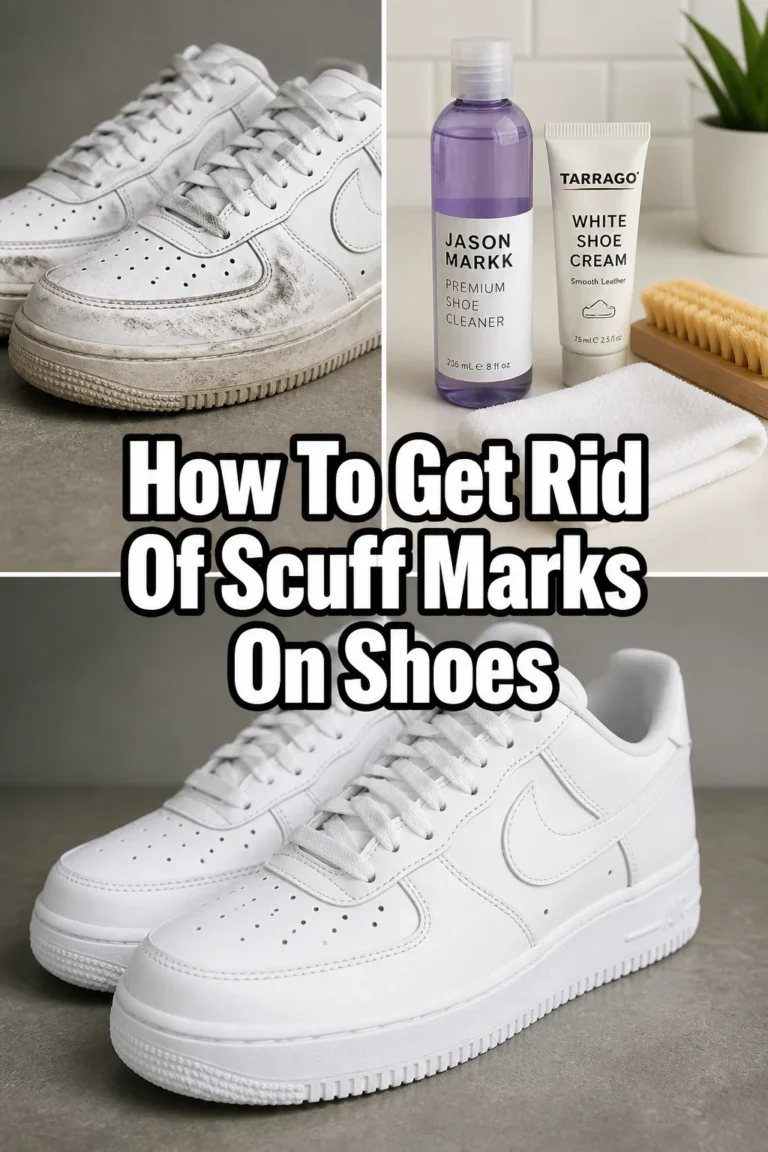 👟 How To Get Rid Of Scuff Marks On Shoes