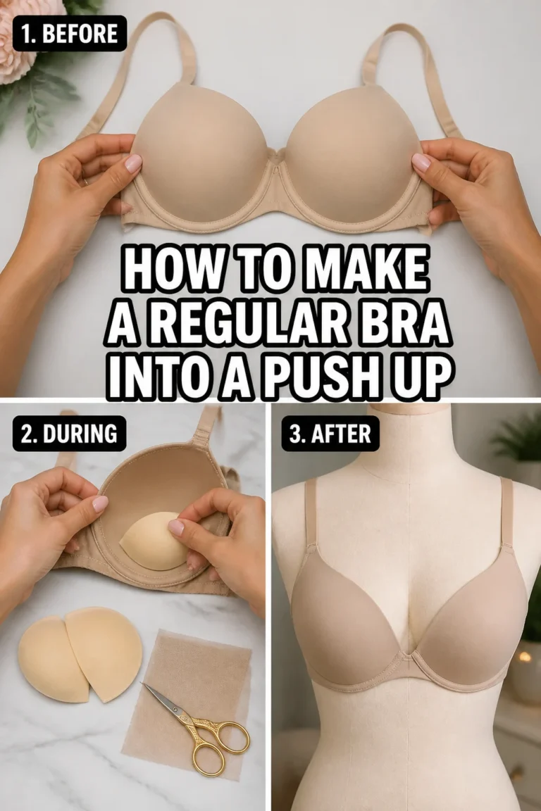 ⬆️ How To Make A Regular Bra Into A Push Up