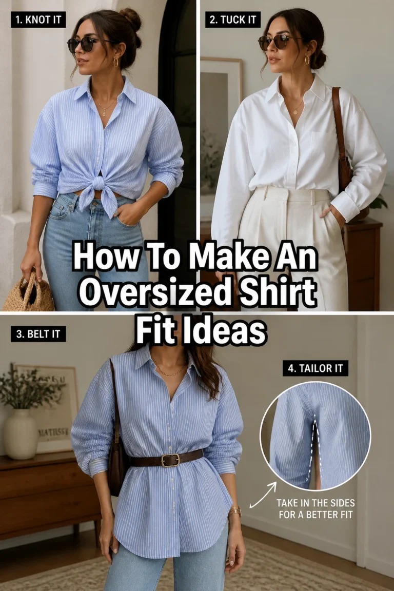 👕 How To Make An Oversized Shirt Fit Ideas