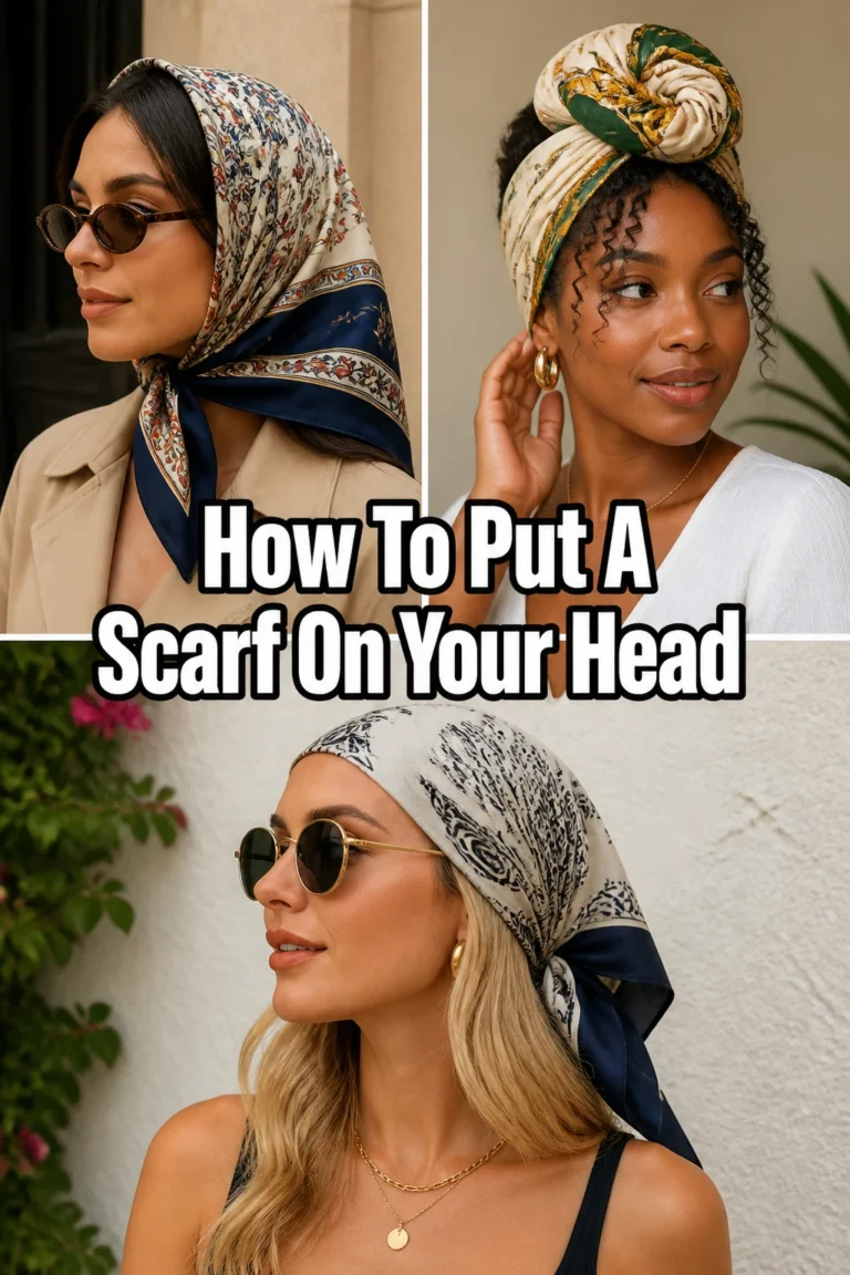 🧣 How To Put A Scarf On Your Head