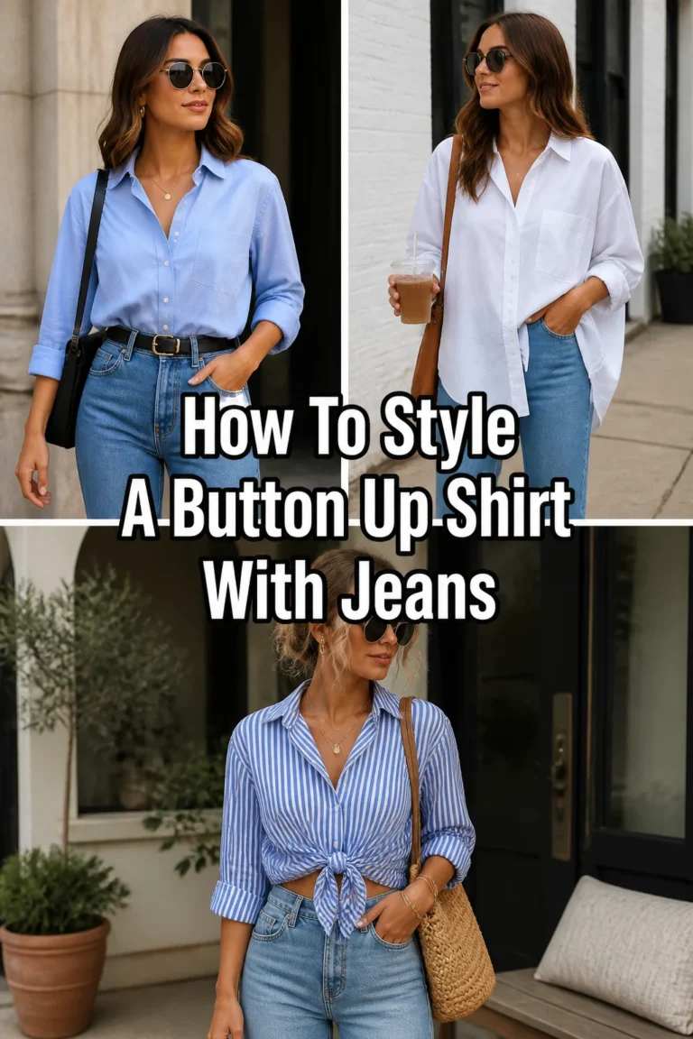 👕 How To Style A Button Up Shirt With Jeans