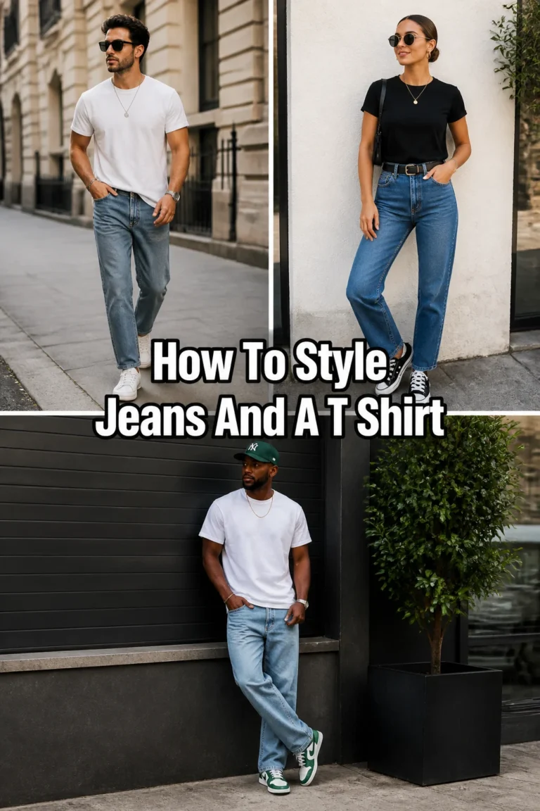 👕 How To Style Jeans And A T Shirt