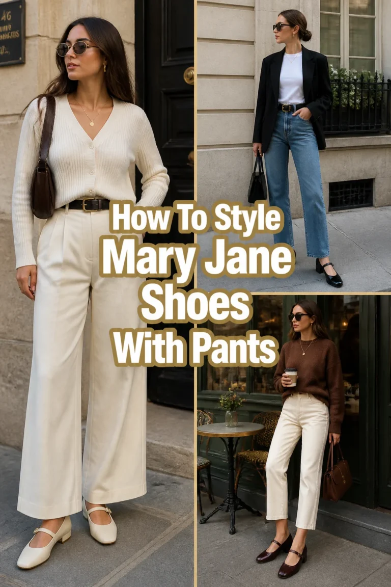 👠 How To Style Mary Jane Shoes With Pants