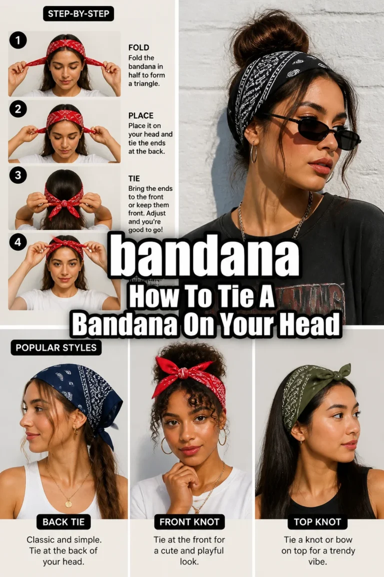 bandana How To Tie A Bandana On Your Head