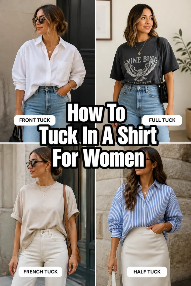 👚 How To Tuck In A Shirt For Women