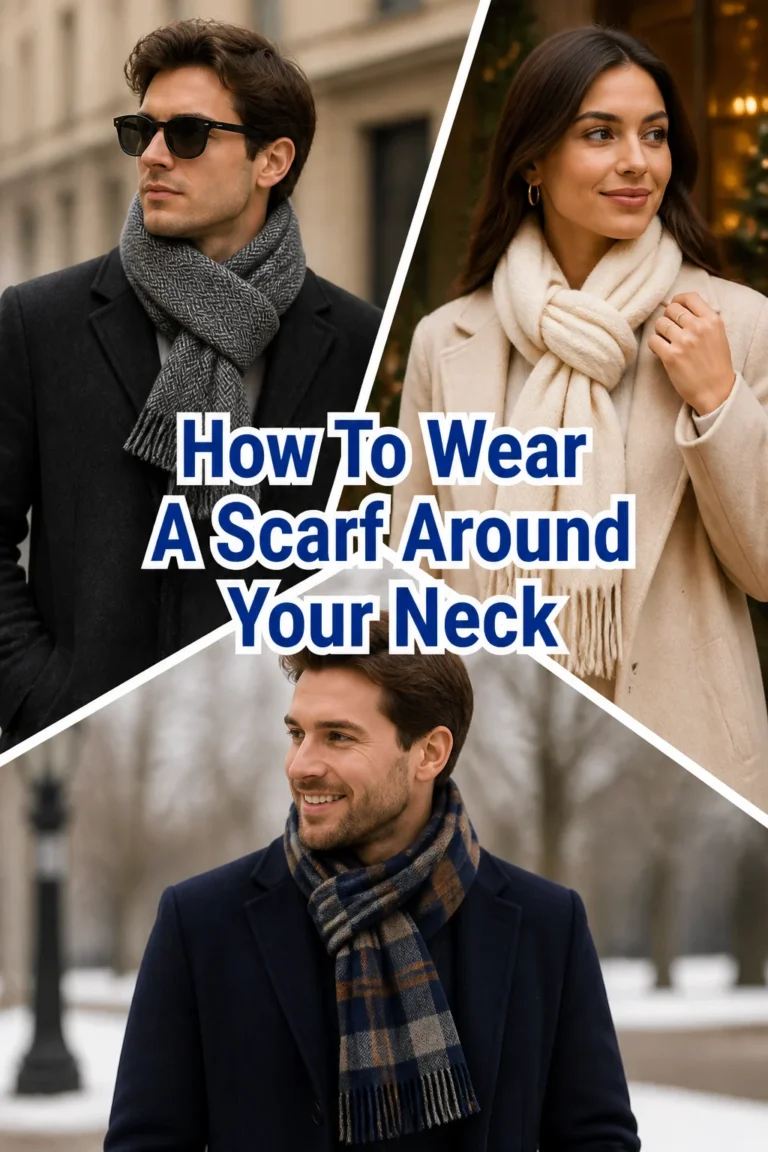 🧣 How To Wear A Scarf Around Your Neck