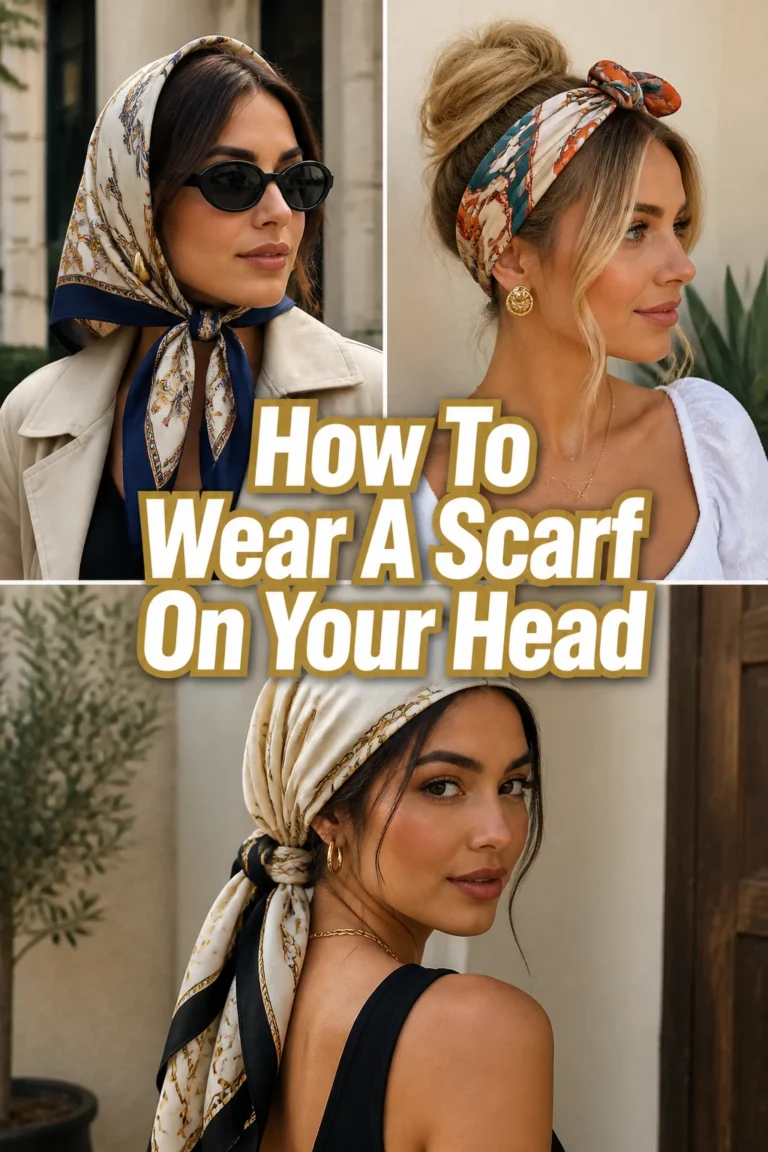 🧣 How To Wear A Scarf On Your Head