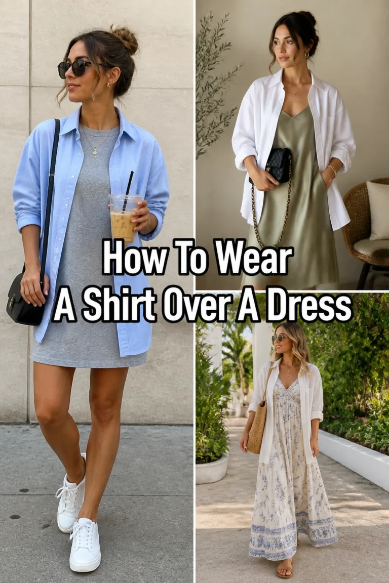 👕 How To Wear A Shirt Over A Dress