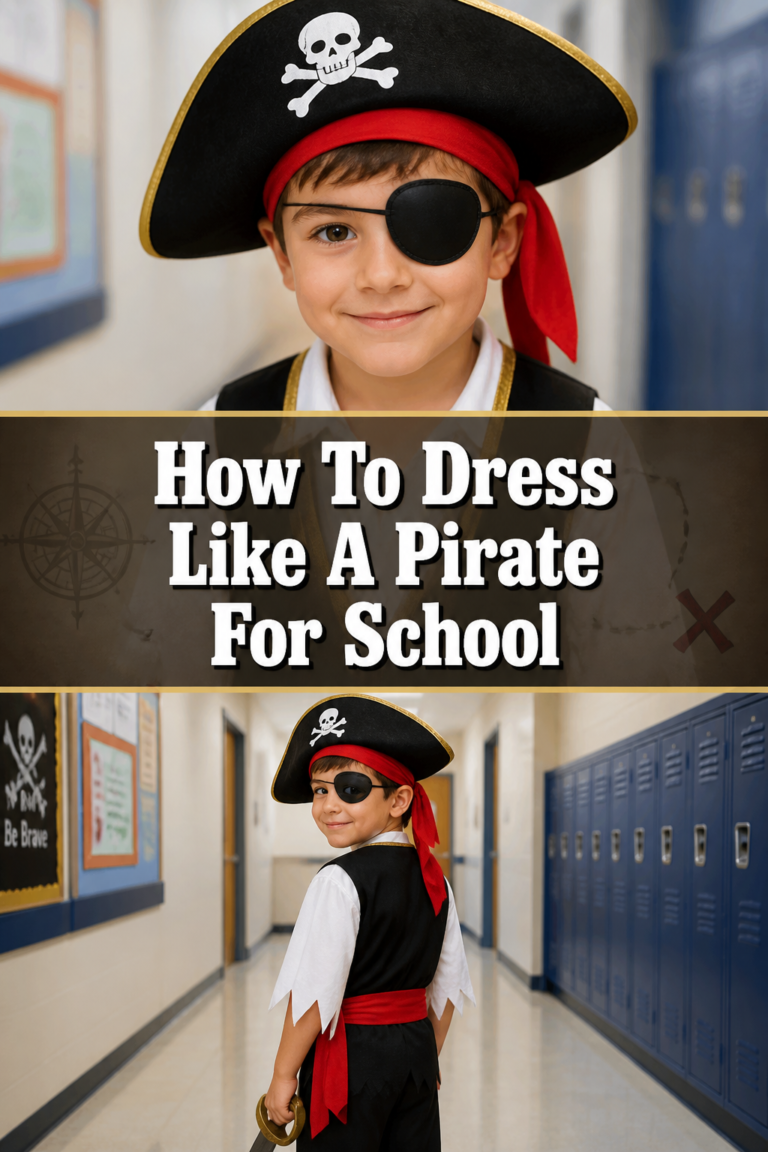 🏴‍☠️ How To Dress Like A Pirate For School