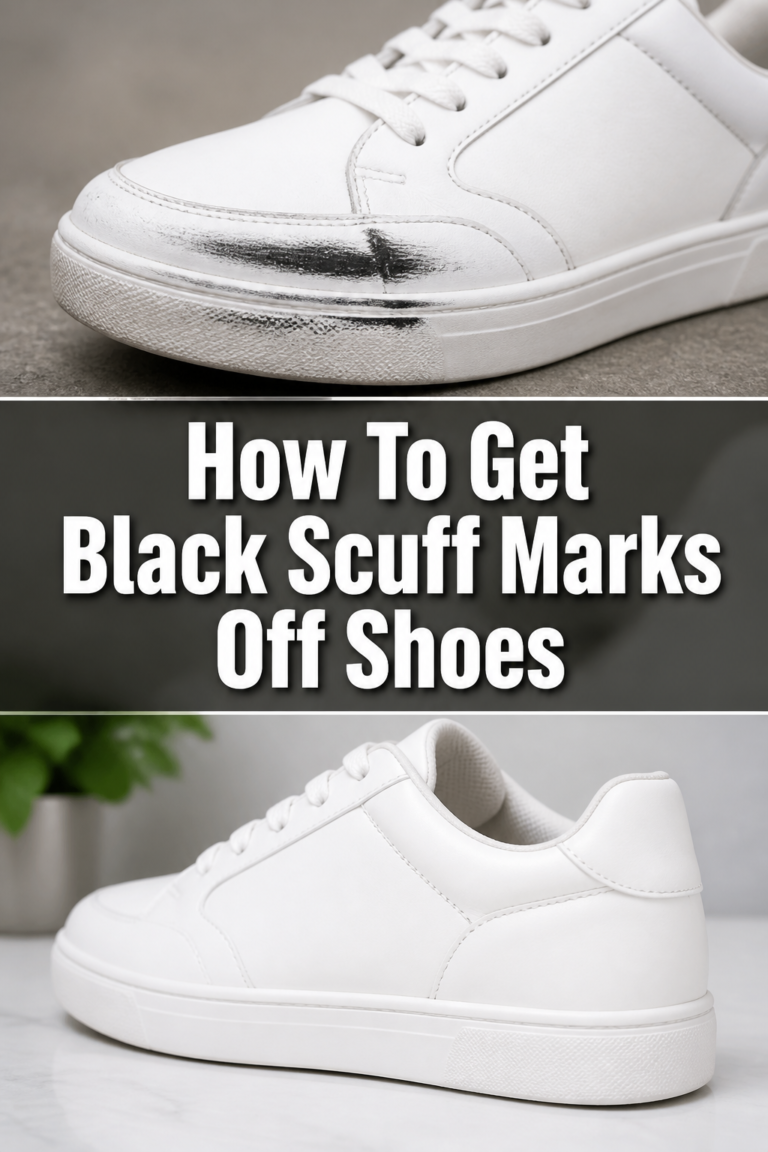 👟 How To Get Black Scuff Marks Off Shoes