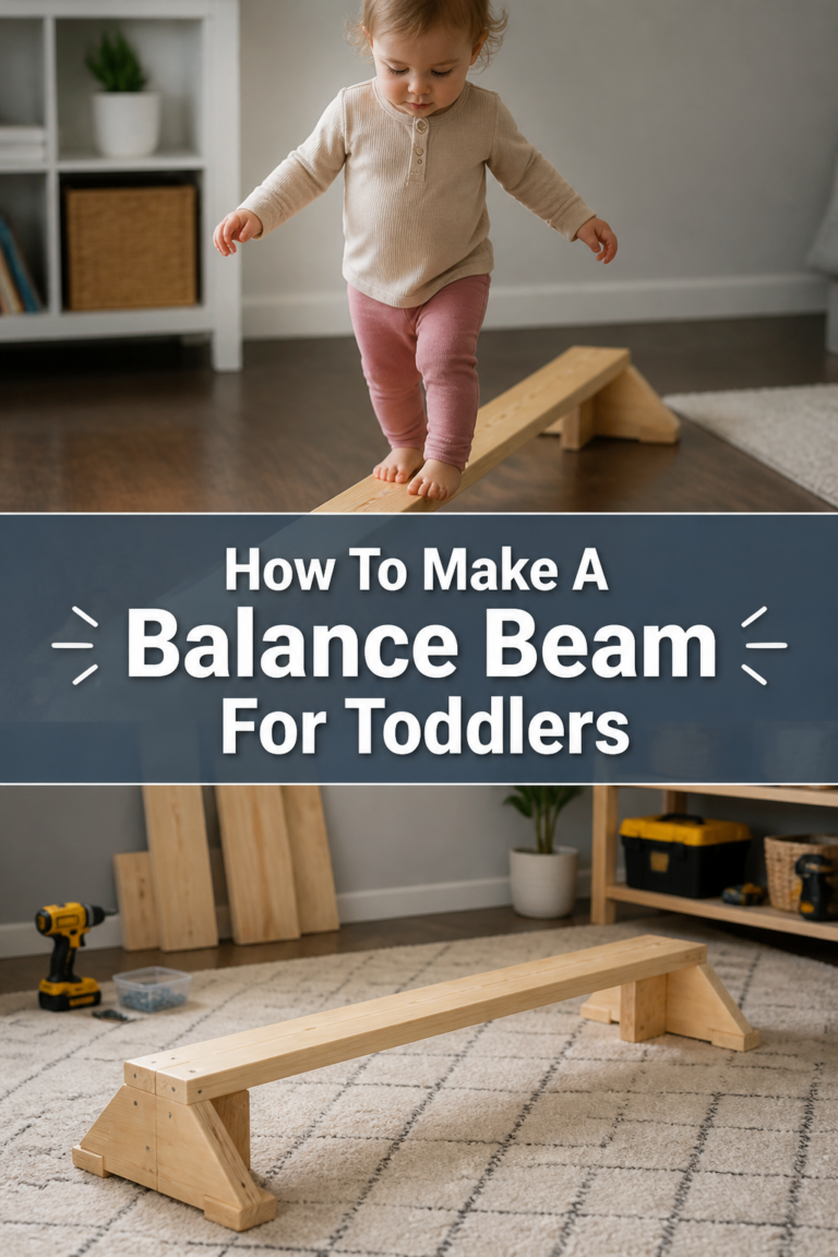 🤸 How To Make A Balance Beam For Toddlers
