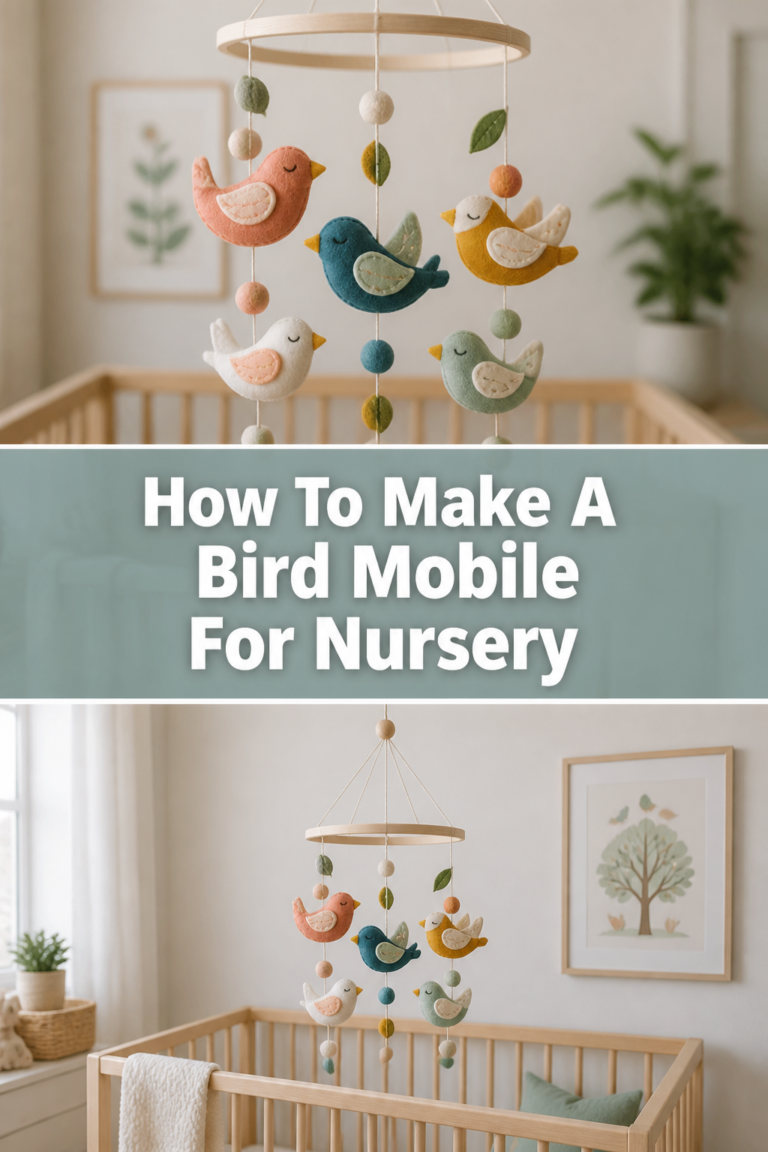 🐦 How To Make A Bird Mobile For Nursery