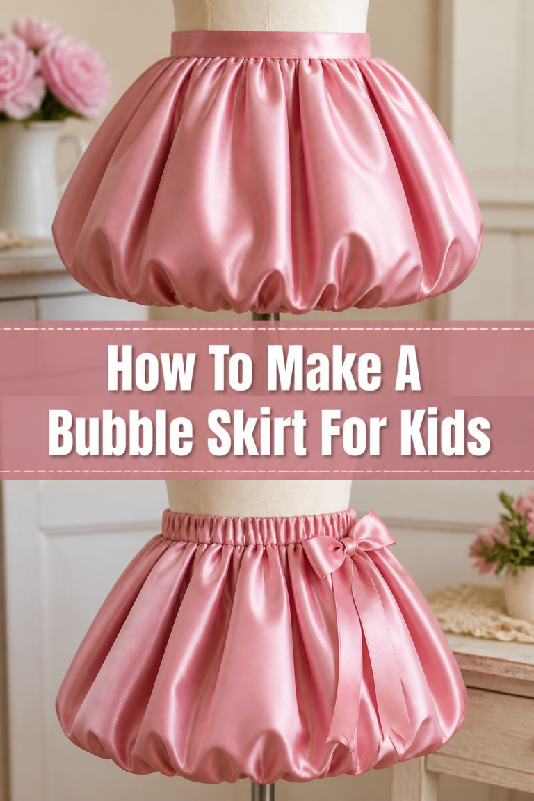 👗 How To Make A Bubble Skirt For Kids
