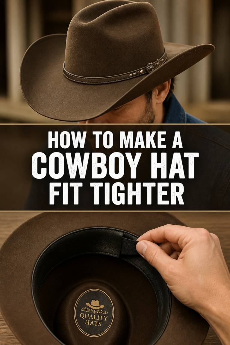 🤠 How To Make A Cowboy Hat Fit Tighter