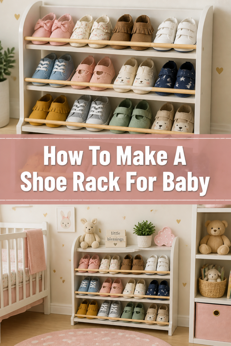 👶 How To Make A Shoe Rack For Baby