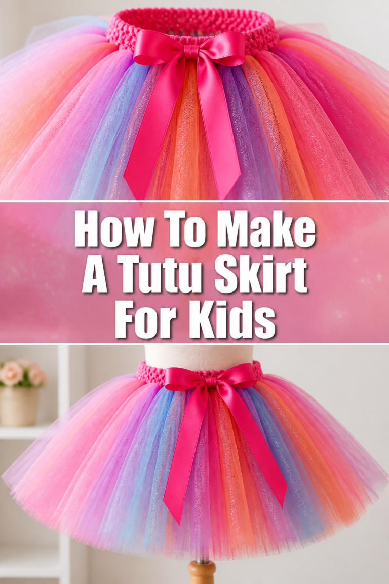 🎀 How To Make A Tutu Skirt For Kids