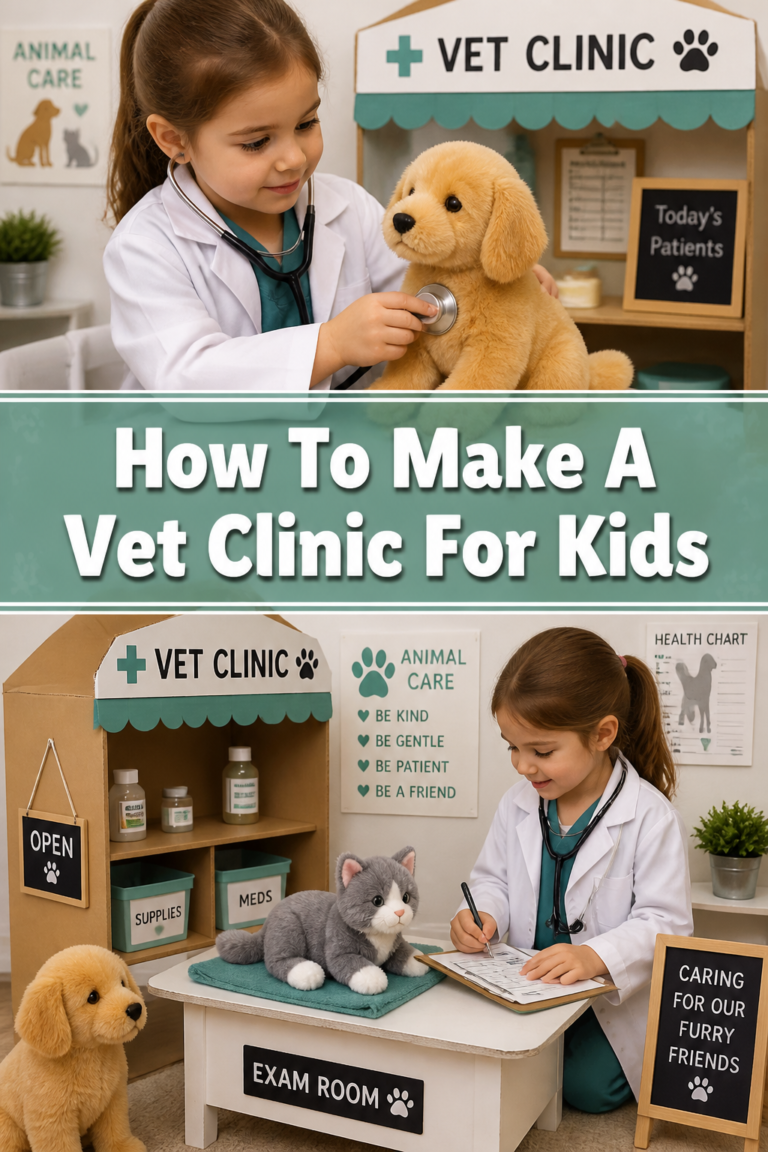 🐾 How To Make A Vet Clinic For Kids