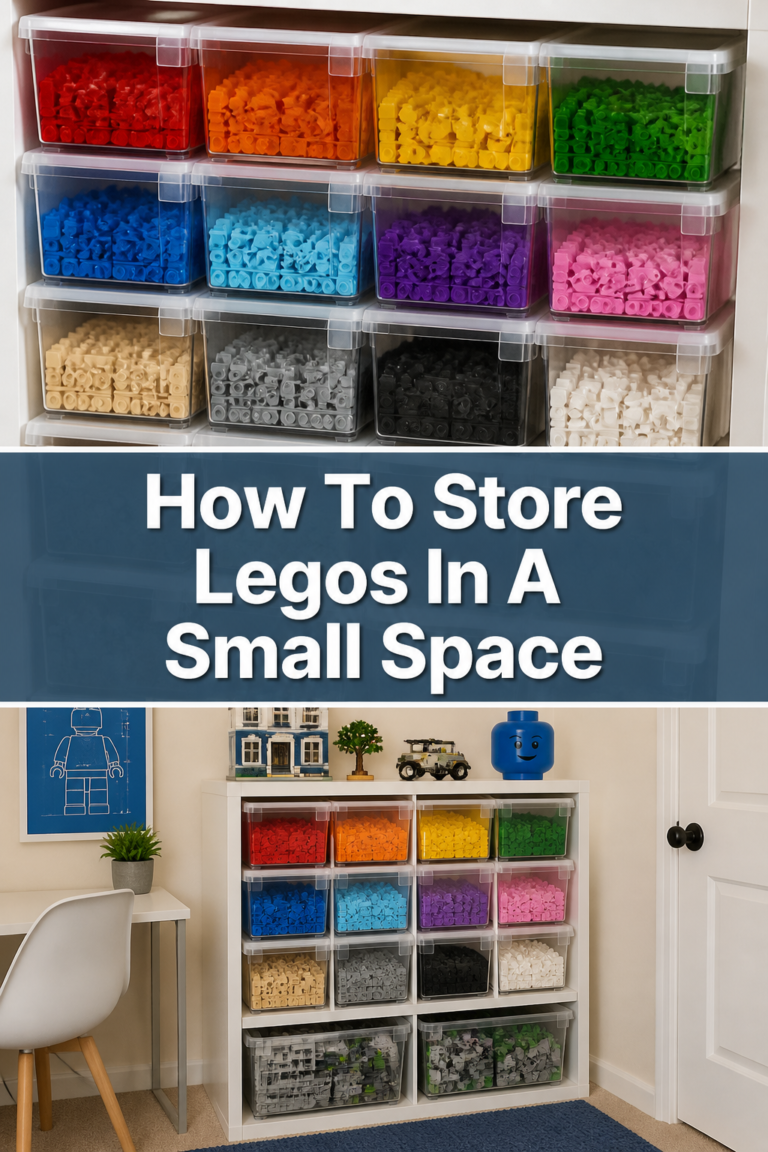 🧱 How To Store Legos In A Small Space