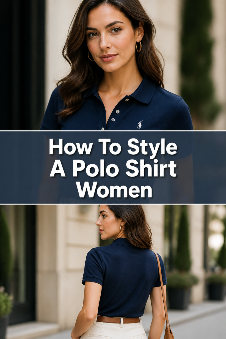 👕 How To Style A Polo Shirt Women
