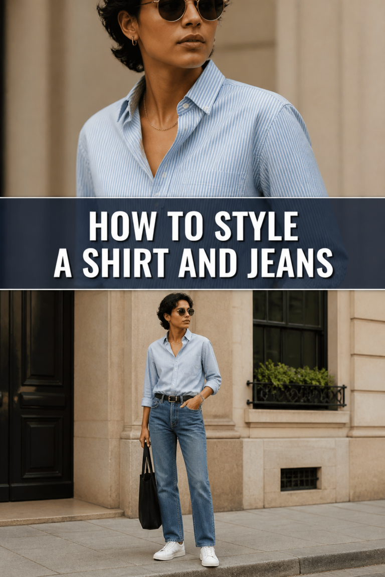 👖 How To Style A Shirt And Jeans