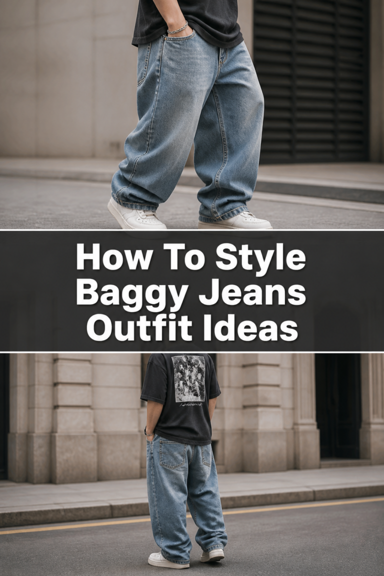 👖 How To Style Baggy Jeans Outfit Ideas