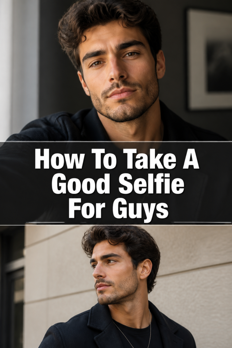 🤳 How To Take A Good Selfie For Guys