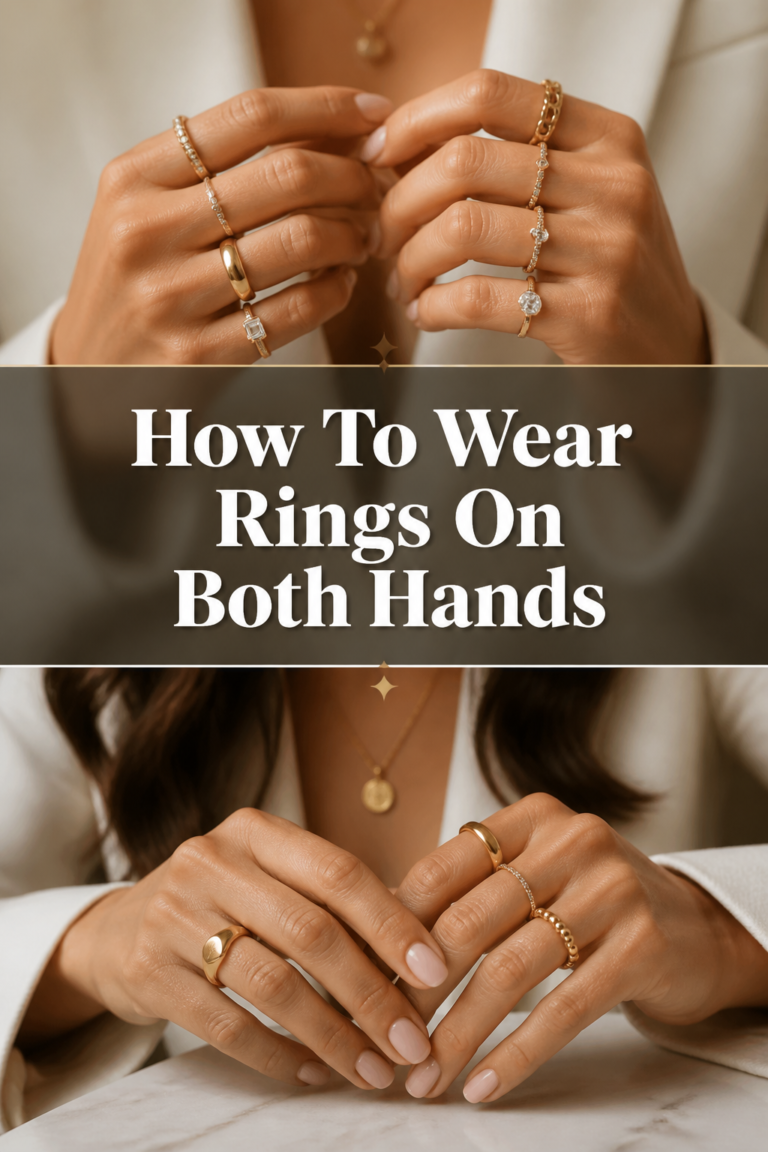 💍 How To Wear Rings On Both Hands