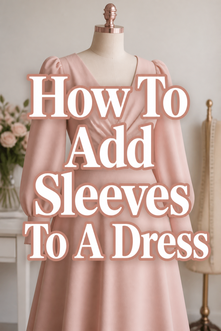 📌 How To Add Sleeves To A Dress