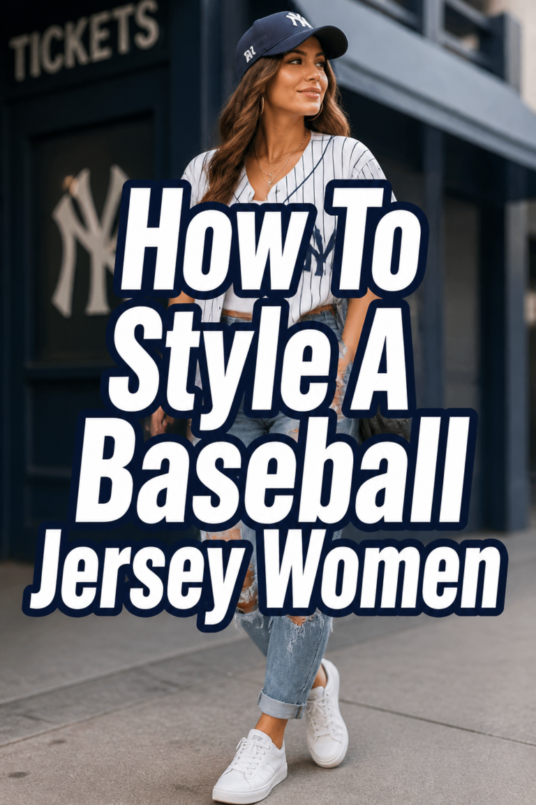 ⚾ How To Style A Baseball Jersey Women