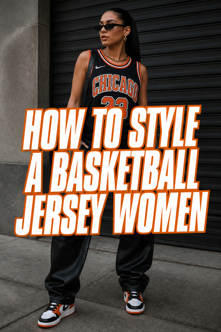 🏀 How To Style A Basketball Jersey Women