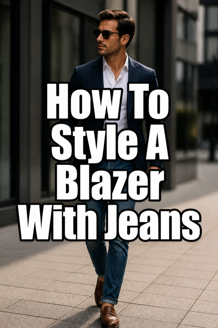 👖 How To Style A Blazer With Jeans