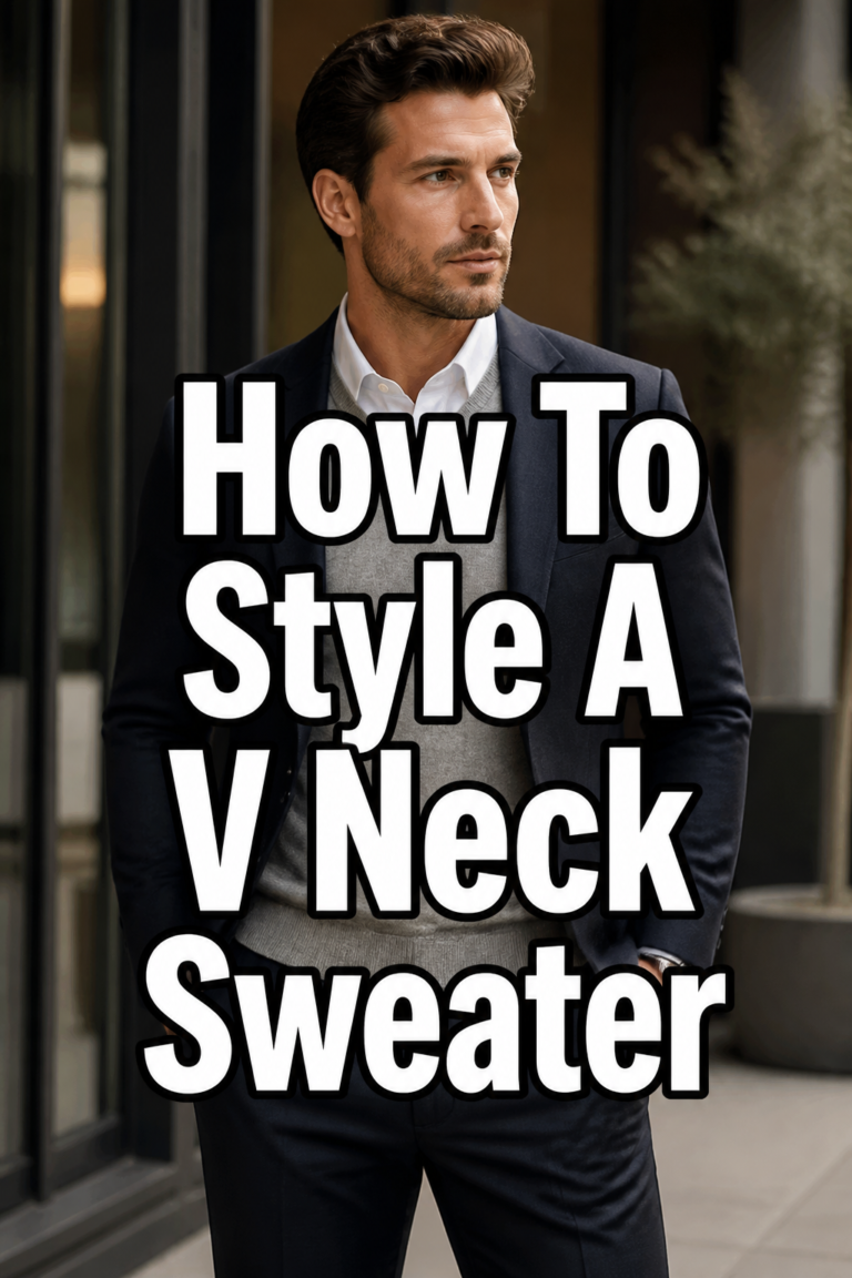 👕 How To Style A V Neck Sweater