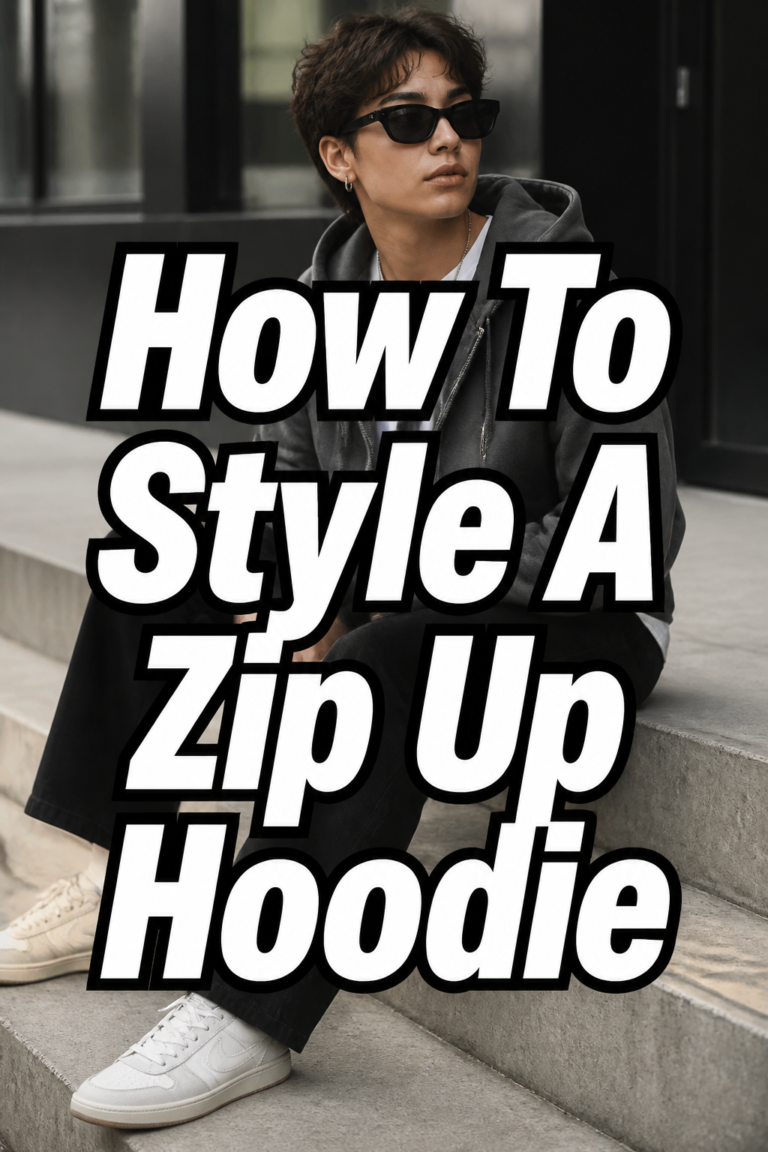 🧥 How To Style A Zip Up Hoodie