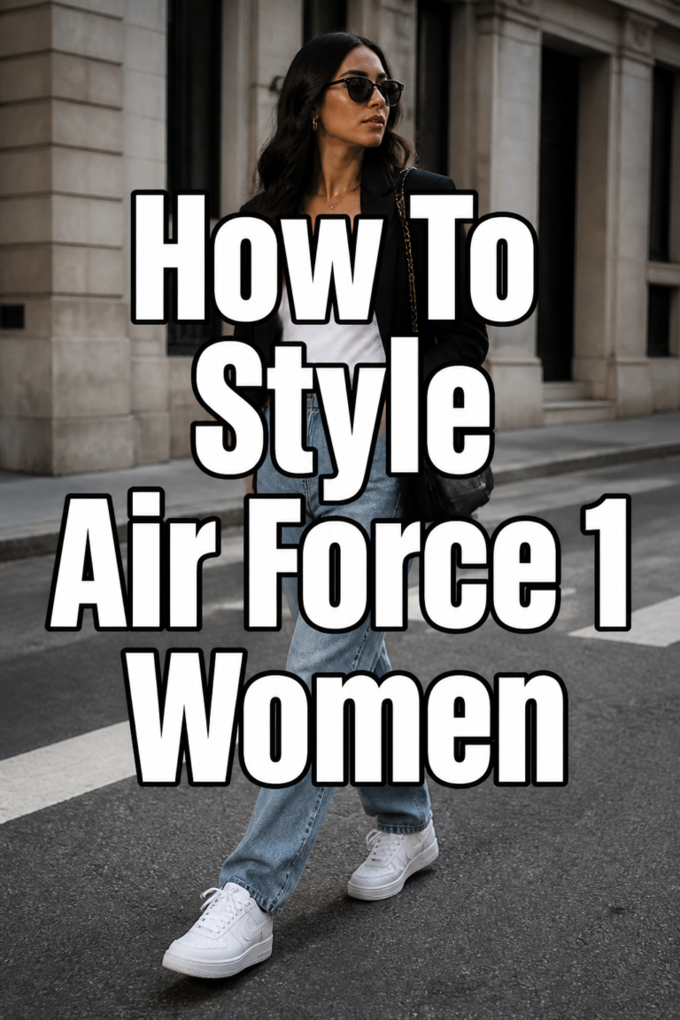 👟 How To Style Air Force 1 Women