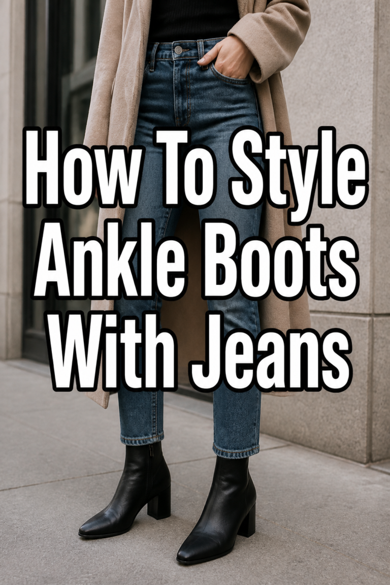 👢 How To Style Ankle Boots With Jeans