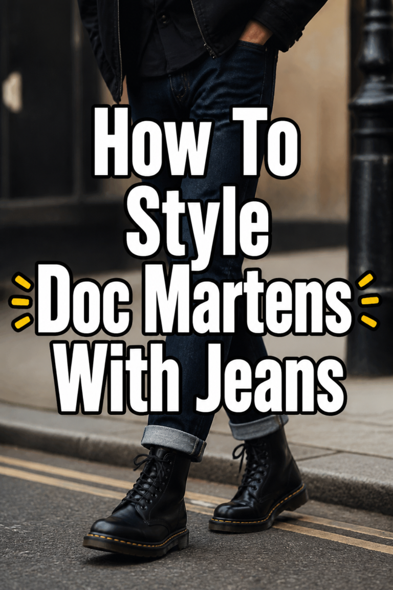 👢 How To Style Doc Martens With Jeans