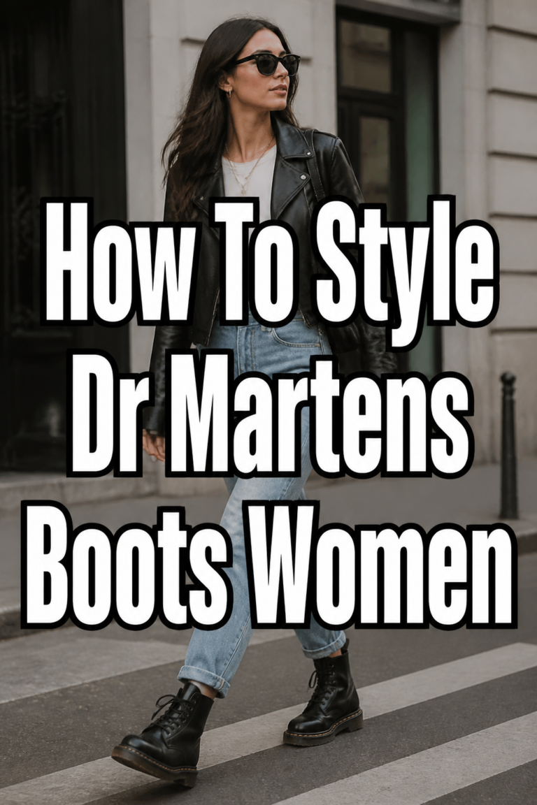 👢 How To Style Dr Martens Boots Women
